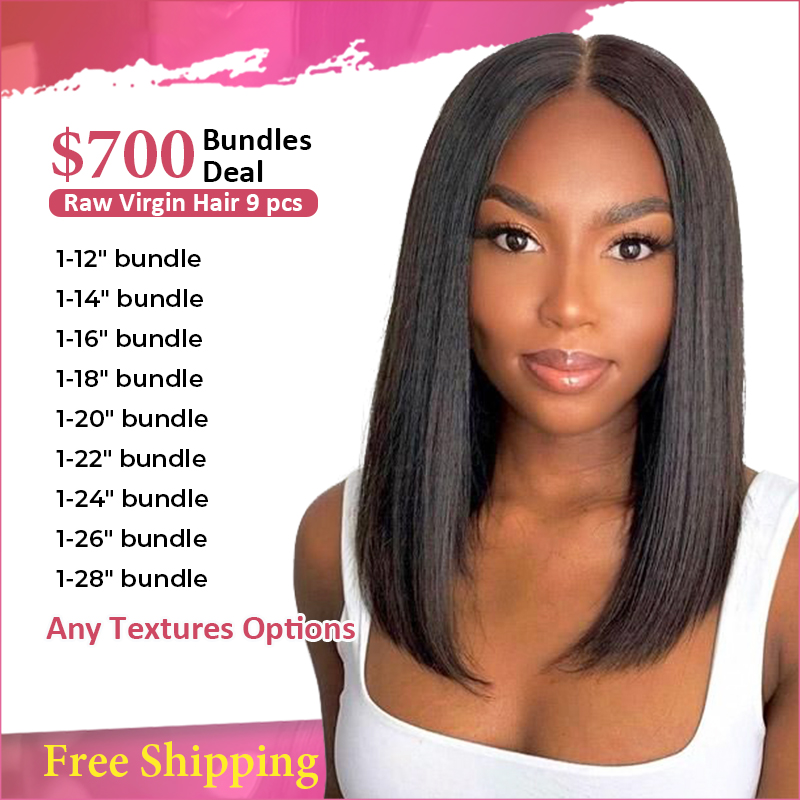 raw virgin  bundles deal natural black color hair extensions at wholesale prices with free shipping